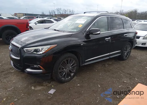 2019 Infiniti Qx60 Luxe z USA, uszkodzony, nr VIN 5N1DL0MM7KC500322
